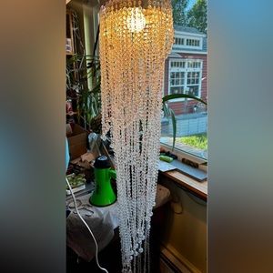 Hanging Crystal Chandelier Lamp
